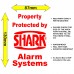 1 x Burglar Alarm Bell Box Security Warning Stickers-Home/Property/Premises/Business Dummy Decoy Intruder Signs-Portrait and Landscape